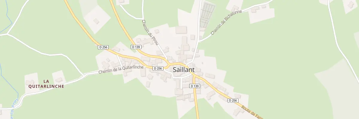 Plan du 5234 Saillant à Saillant