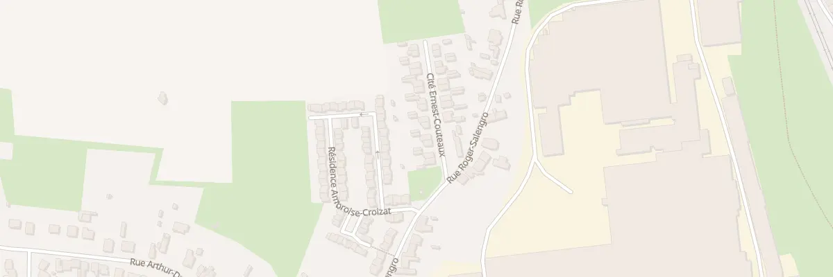 Plan du 9 Cité Ernest Couteaux à Feignies
