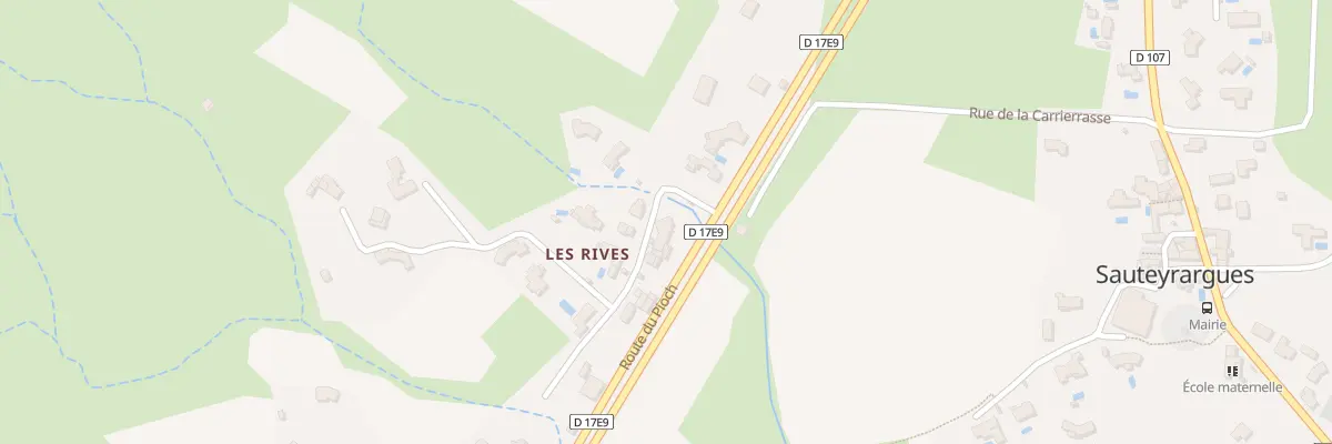 Plan du 73 Ham des Rives à Sauteyrargues