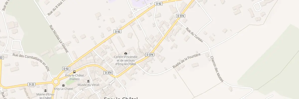 Plan du 39 Rue Louis Pasteur à Ervy-le-Châtel