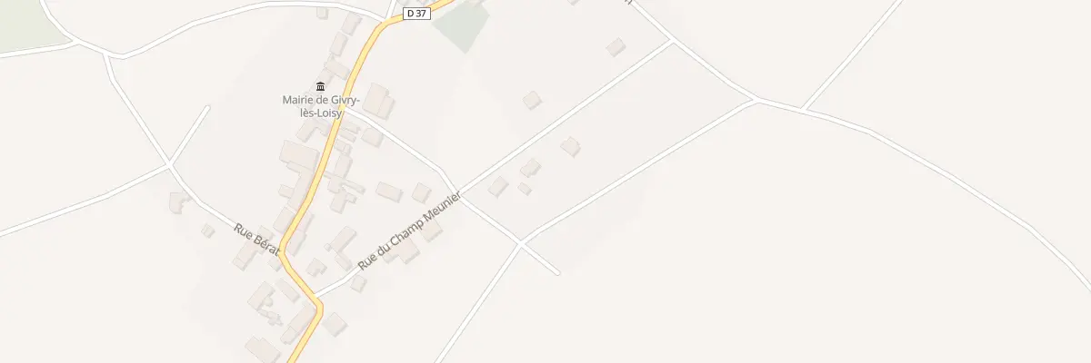 Plan du 22 Rue du Champ Meunier à Givry-lès-Loisy