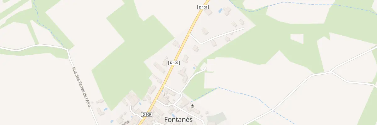 Plan du 24 Ach Ancien Chemin d’Anduze à Fontanès