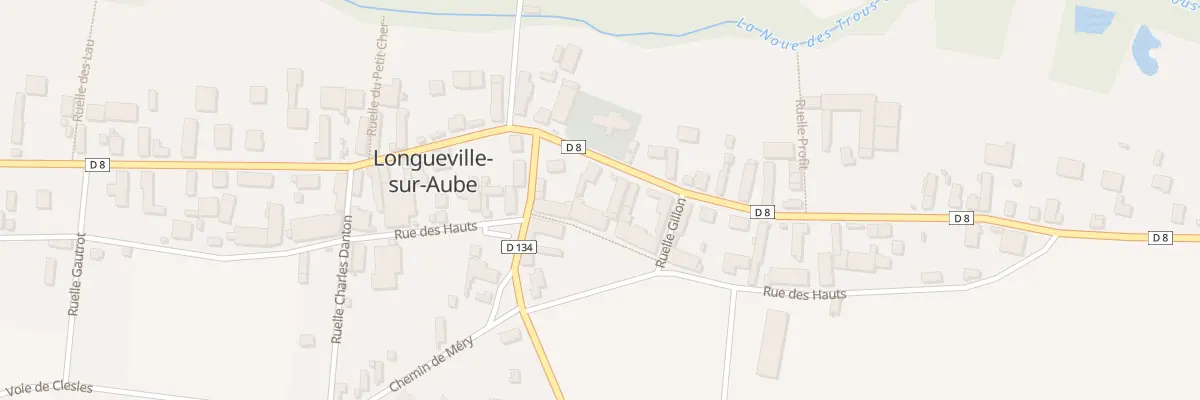 Plan du 4 Rte de Charny à Longueville-sur-Aube