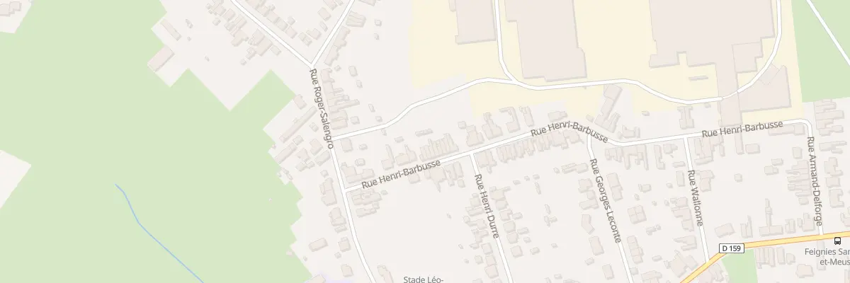 Plan du 15 Rue Henri Barbusse à Feignies