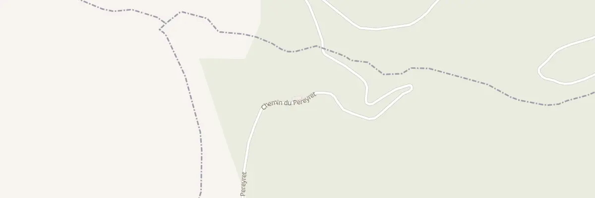 Plan du 3183 Che du Pereyret à Mialet