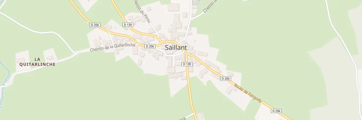 Plan du 5199 Saillant à Saillant