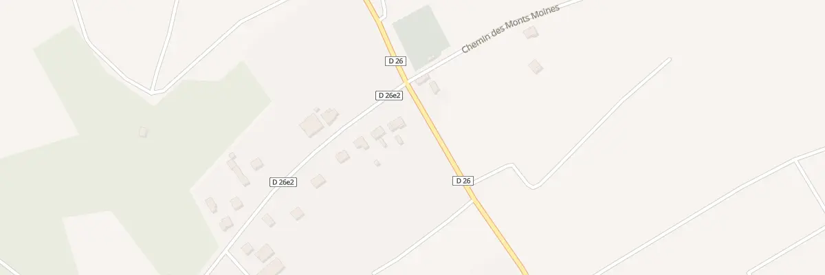 Plan du 20 Rue du Chateau à Coulommes-la-Montagne