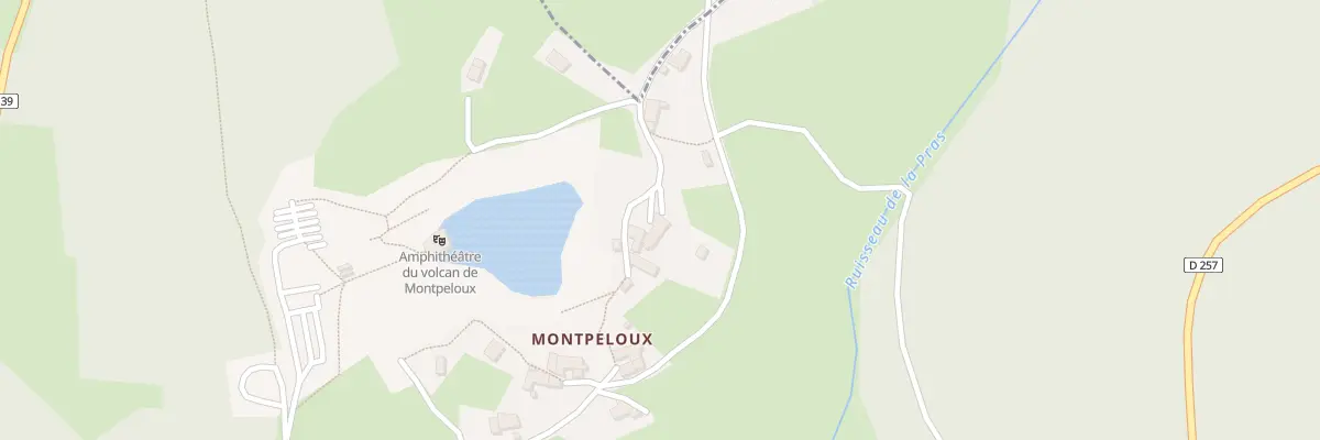 Plan du 5359 Montpeloux à Saillant