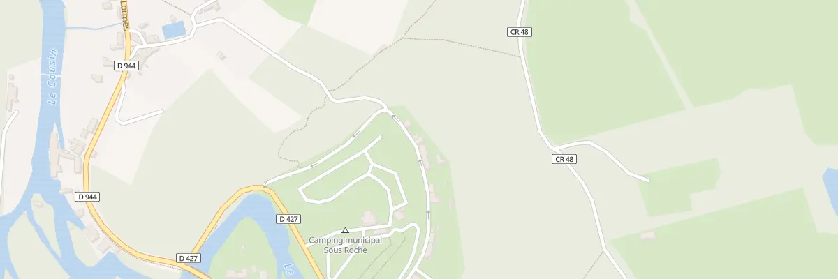 Plan du 5 Rue sous-Roche à Avallon