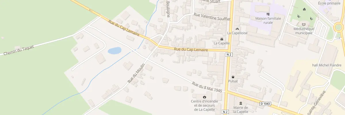 Plan du 21 Rue du Cap Lemaire à La Capelle