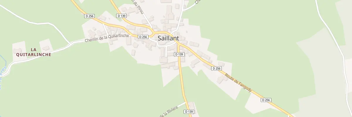 Plan du 5196 Saillant à Saillant