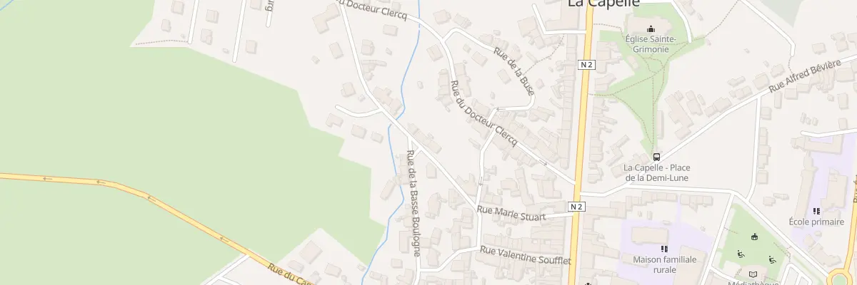 Plan du 6 Rue de la Halle au Blé à La Capelle