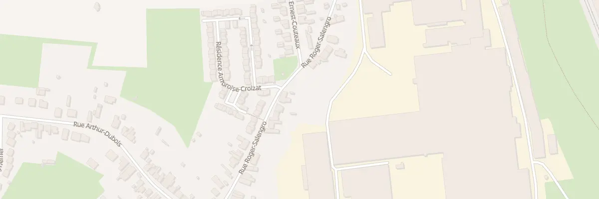 Plan du 94 Rue Roger Salengro à Feignies