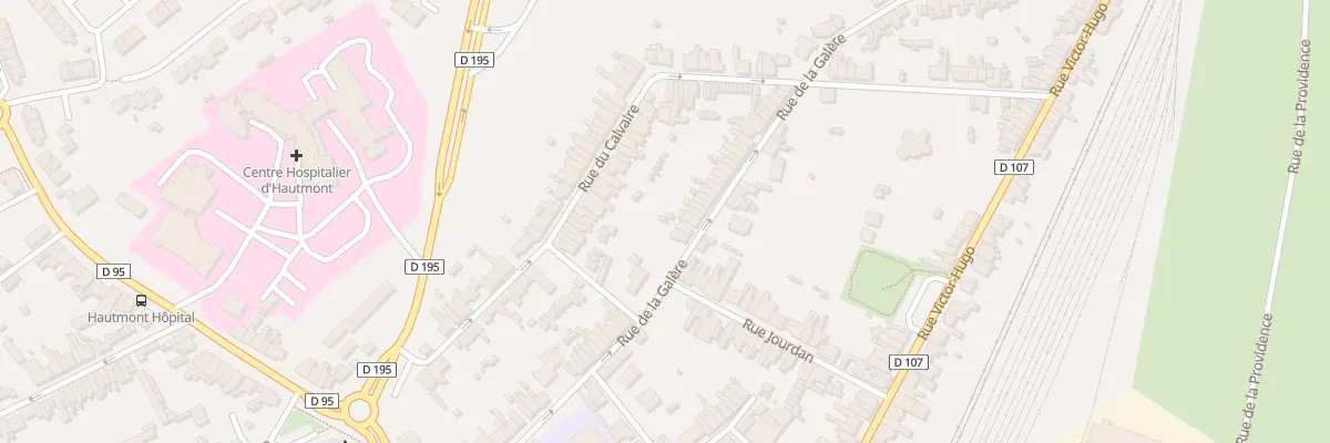 Plan du 67 Rue de la Galère à Hautmont