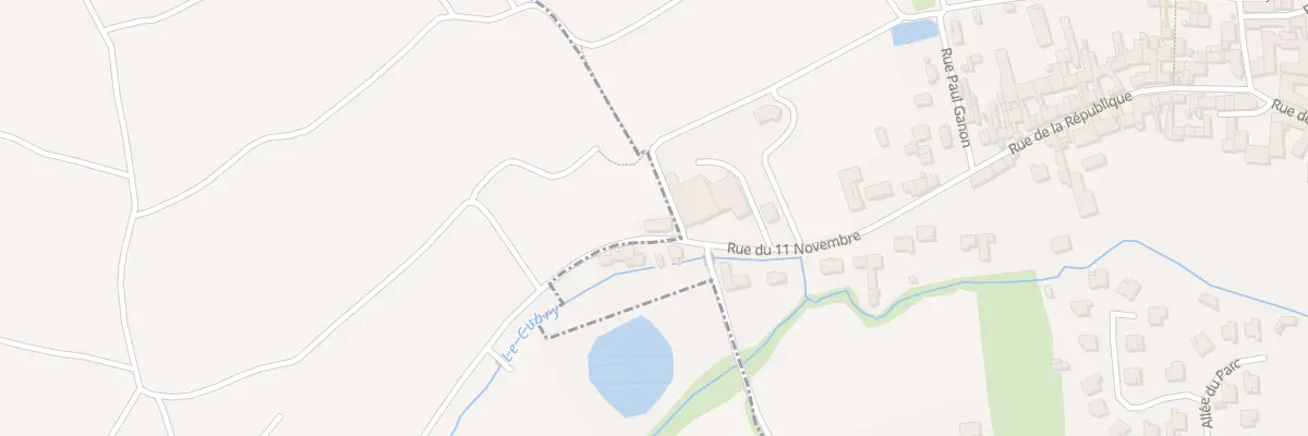 Plan du 5004 Rue de Champagne à Vinay