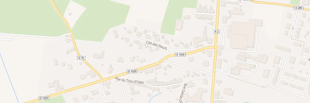Plan du 1 Cité des Fleurs à La Capelle