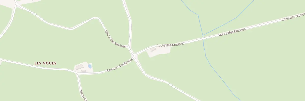 Plan du 1265 Rte des Morises à Céron