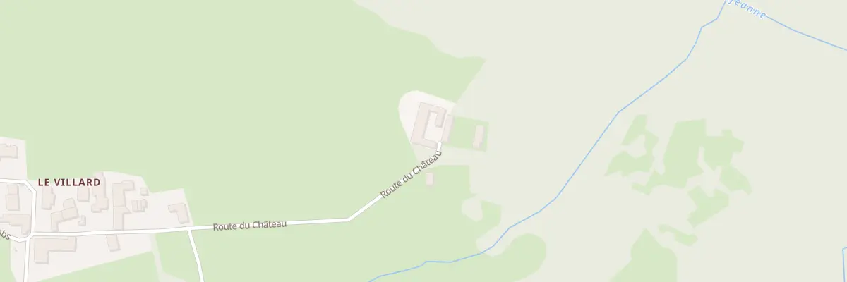 Plan du 120 Le Villard à Saint-Arcons-de-Barges
