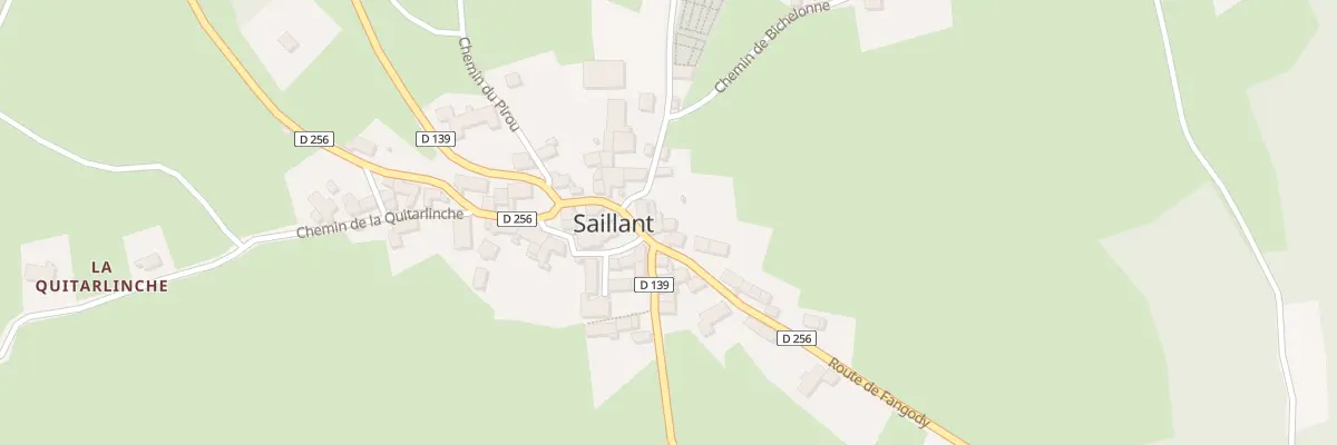 Plan du 5207 Saillant à Saillant