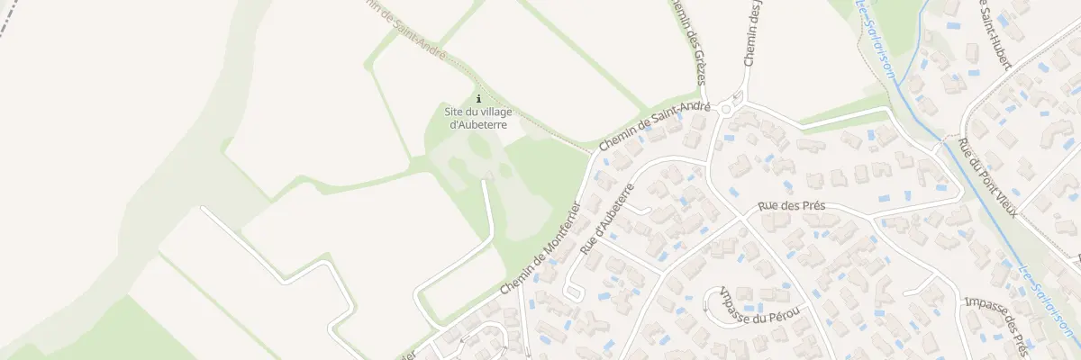 Plan du 5167F Che de St Andre à Teyran
