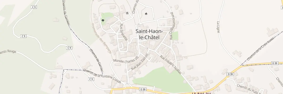 Plan du 12 Rue Maison Dieu à Saint-Haon-le-Châtel