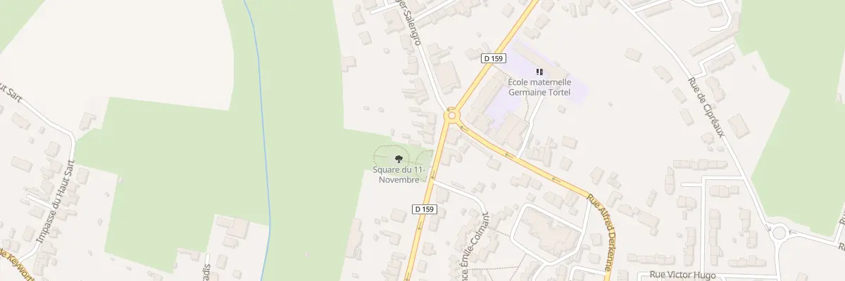 Plan du 41 Rue de la République à Feignies