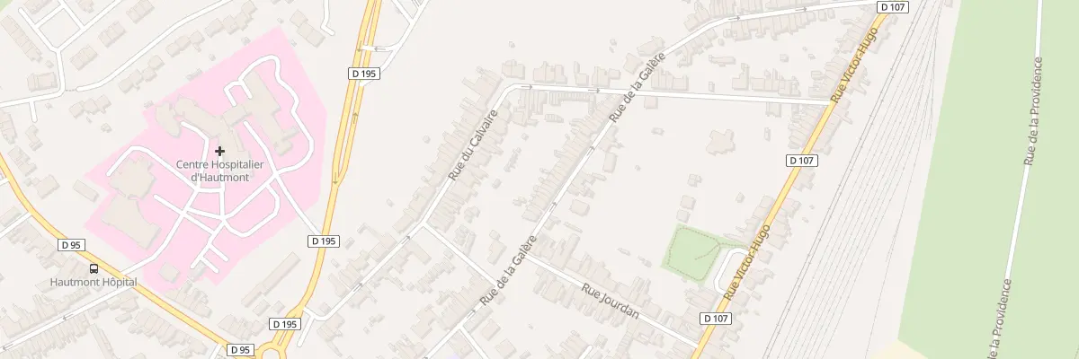 Plan du 77 Rue de la Galère à Hautmont