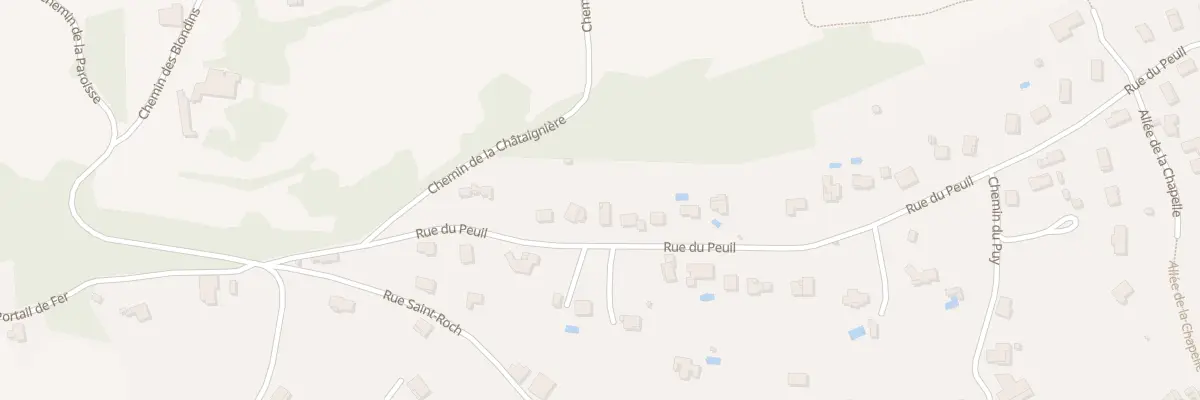 Plan du 914 Rue du Peuil à Renaison