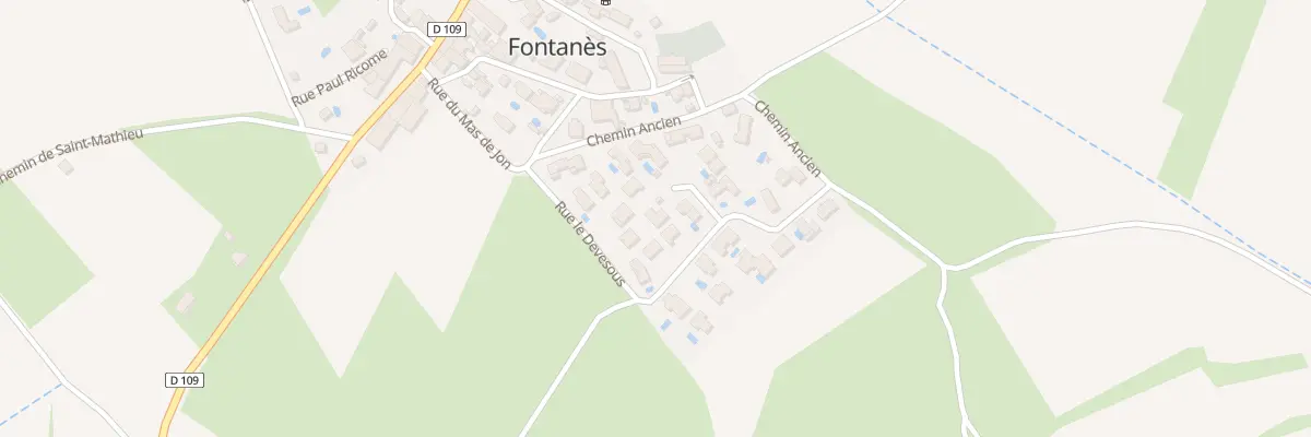 Plan du 7B Imp le Devesous à Fontanès
