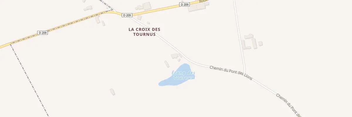 Plan du 190 Che du Pont des Lions à Saint-Léger-sur-Vouzance