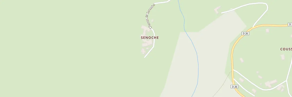 Plan du 838 Che de Senoche à Saint-Martin-la-Sauveté