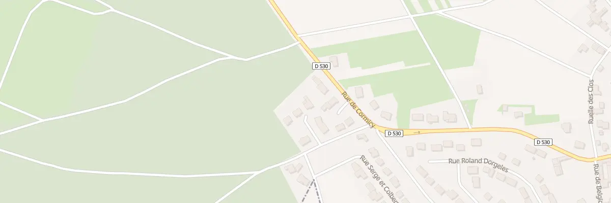 Plan du 1 Imp de l’Orée du Bois à Cauroy-lès-Hermonville