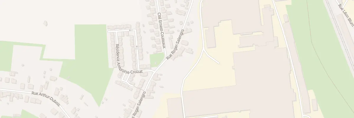 Plan du 102 Rue Roger Salengro à Feignies