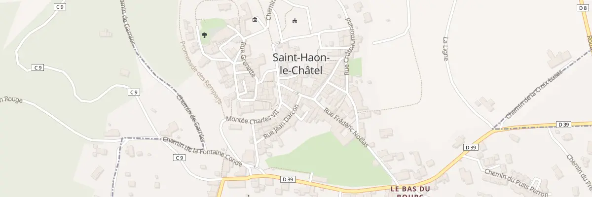 Plan du 36 Rue Maison Dieu à Saint-Haon-le-Châtel