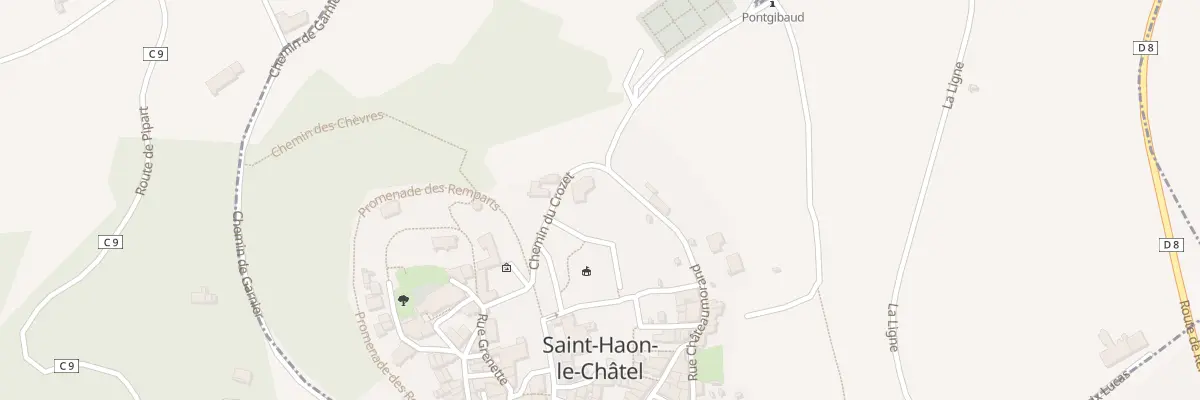 Plan du 235 Rue Chateaumorand à Saint-Haon-le-Châtel
