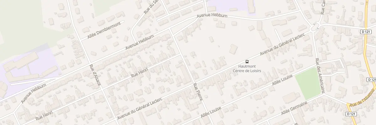 Plan du 7 Rue Pierre à Hautmont