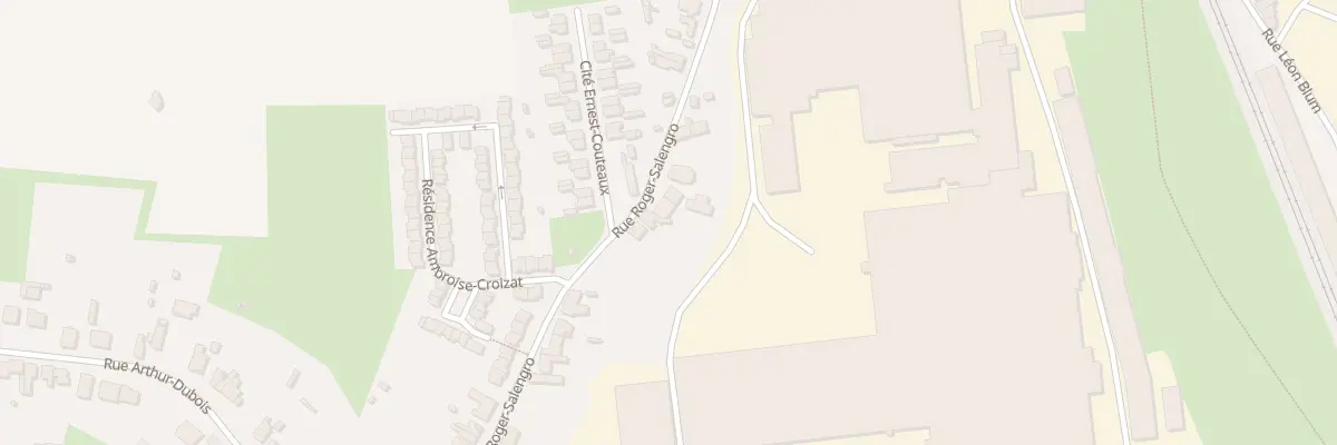 Plan du 104 Rue Roger Salengro à Feignies