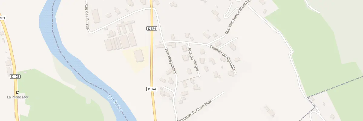 Plan du 2 Rue du Verger au Monteil