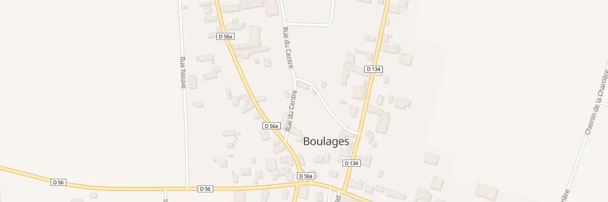 Plan du 2 Rue du Centre à Boulages