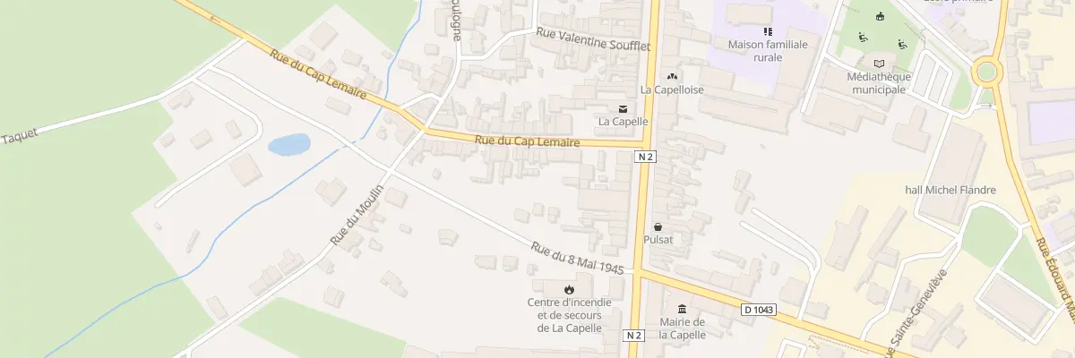 Plan du 9 Rue du Cap Lemaire à La Capelle