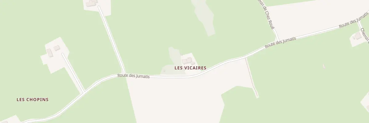 Plan du 5167 Les Vicaires à Céron