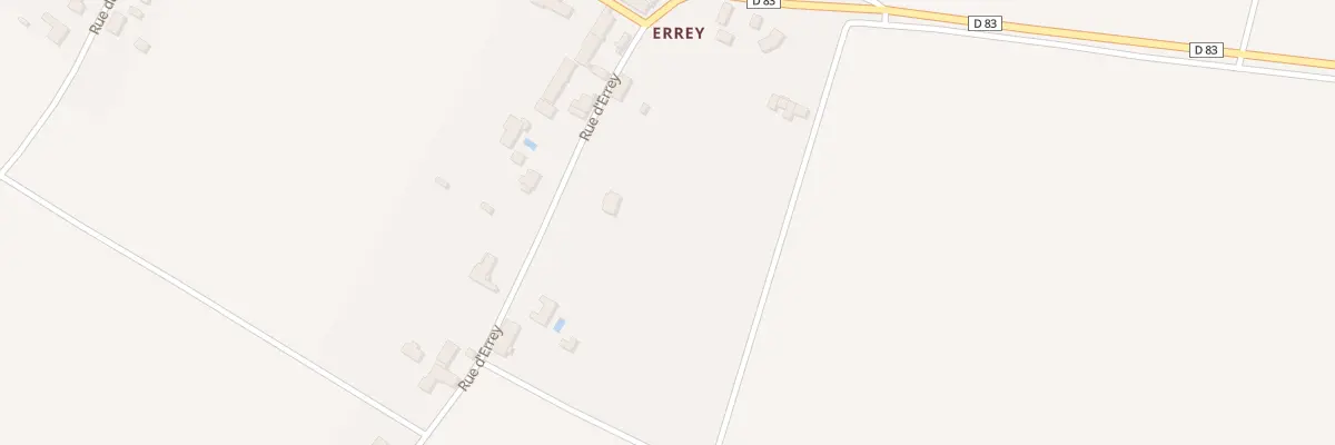 Plan du 3 Rue d’Errey à Messon
