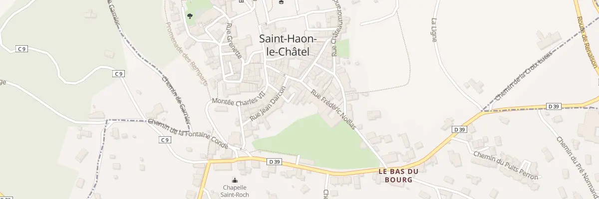 Plan du 18 Rue Frédéric Noëlas à Saint-Haon-le-Châtel