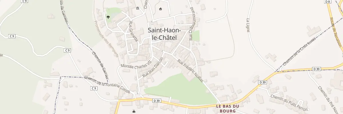 Plan du 4 Rue Frédéric Noëlas à Saint-Haon-le-Châtel