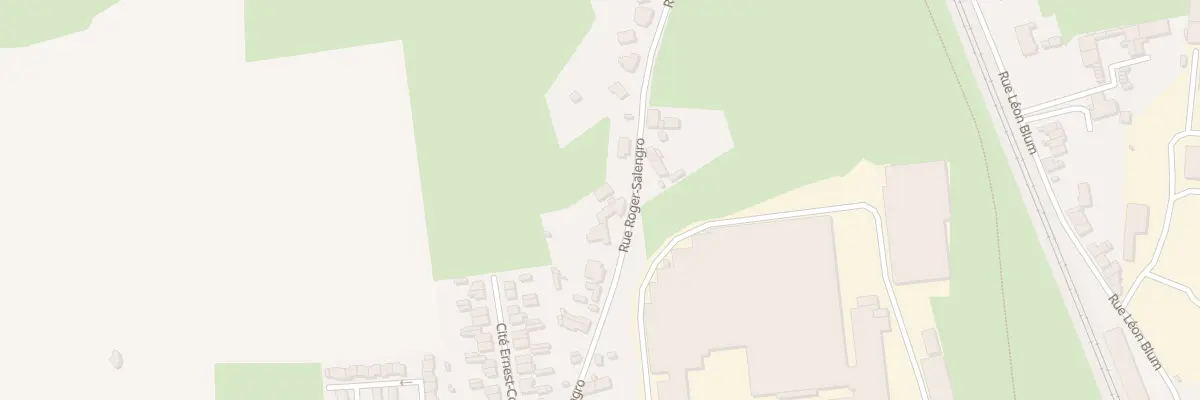 Plan du 129 Rue Roger Salengro à Feignies