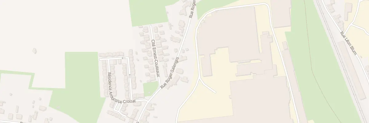 Plan du 120 Rue Roger Salengro à Feignies