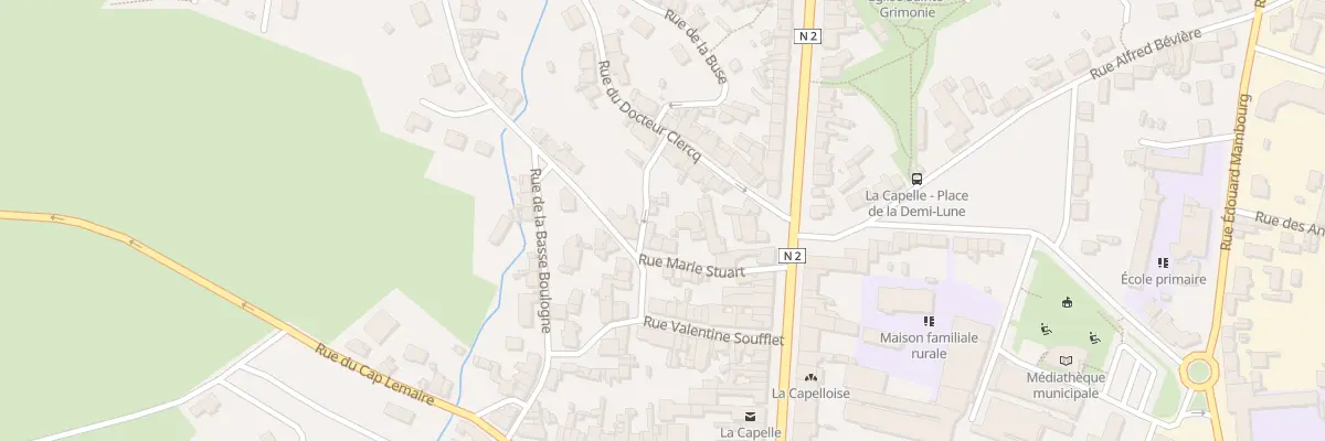 Plan du 3 Rue Marie Stuart à La Capelle