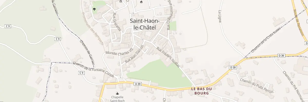 Plan du 22 Rue Frédéric Noëlas à Saint-Haon-le-Châtel
