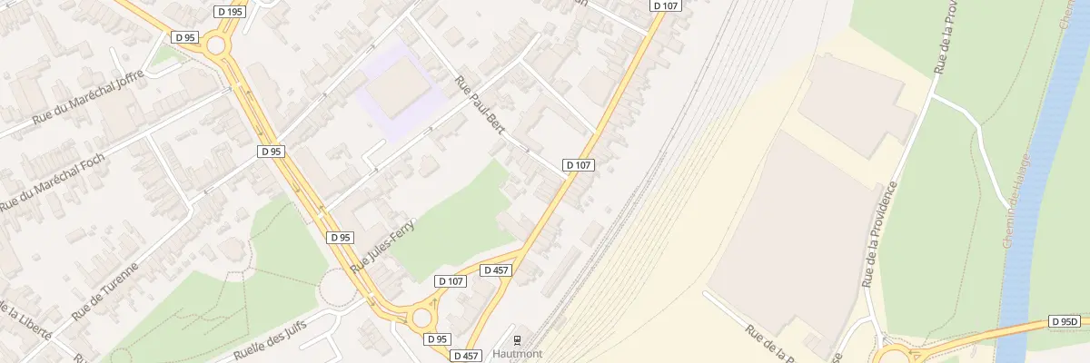 Plan du 27 Rue Victor Hugo à Hautmont