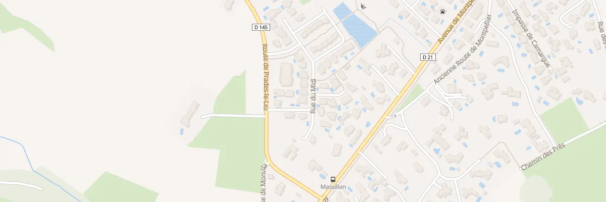 Plan du 8 Rue du Midi à Teyran